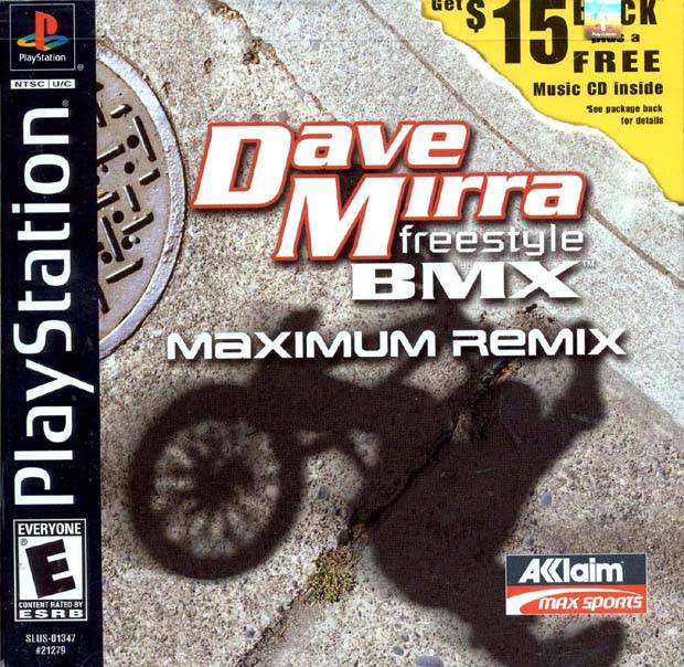The coverart image of Dave Mirra Freestyle BMX: Maximum Remix