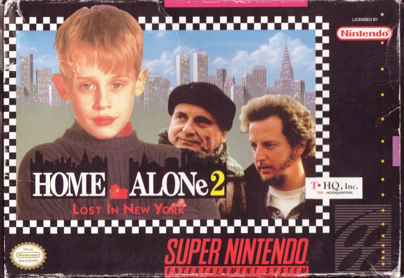 The coverart image of Home Alone 2 - Lost in New York 