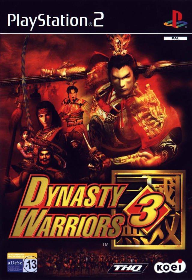The coverart image of Dynasty Warriors 3