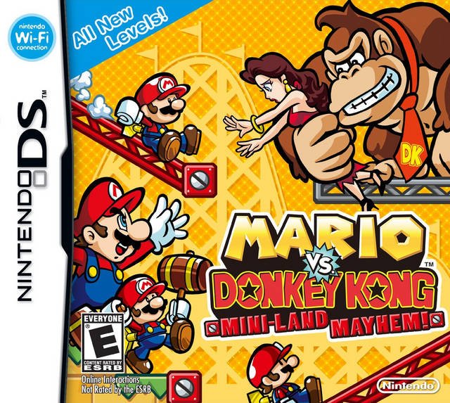 The coverart image of Mario vs. Donkey Kong: Mini-Land Mayhem [DSi Enhanced]