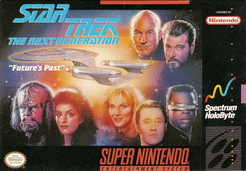 The coverart image of Star Trek - The Next Generation - Future's Past