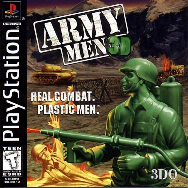 The coverart image of Army Men 3D