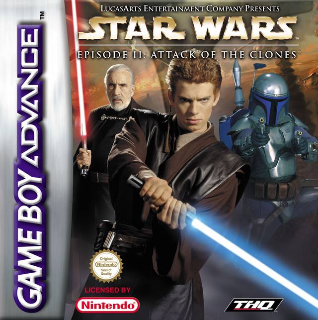 The coverart image of Star Wars Episode II - Attack Of The Clones
