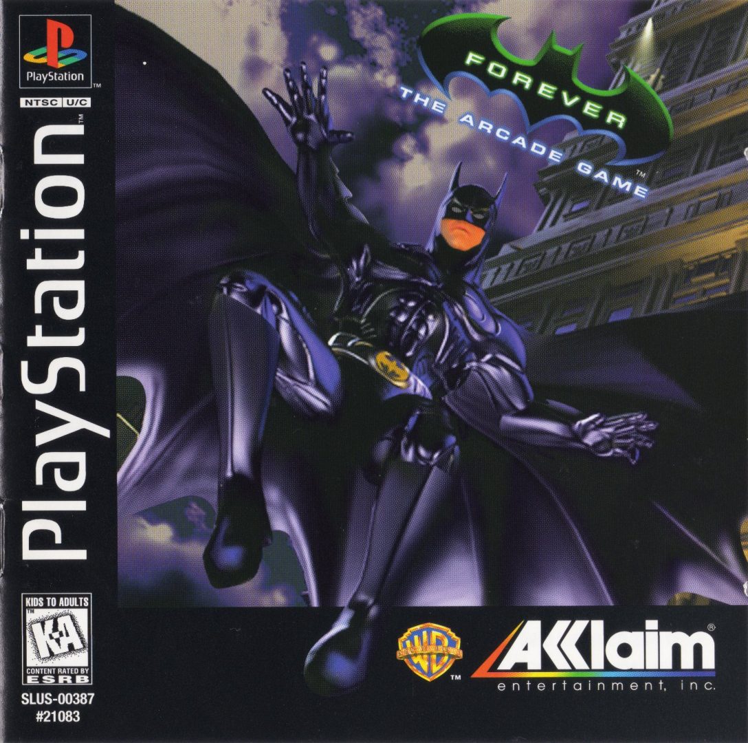 The coverart image of Batman Forever: The Arcade Game