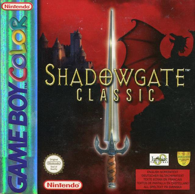 The coverart image of Shadowgate Classic
