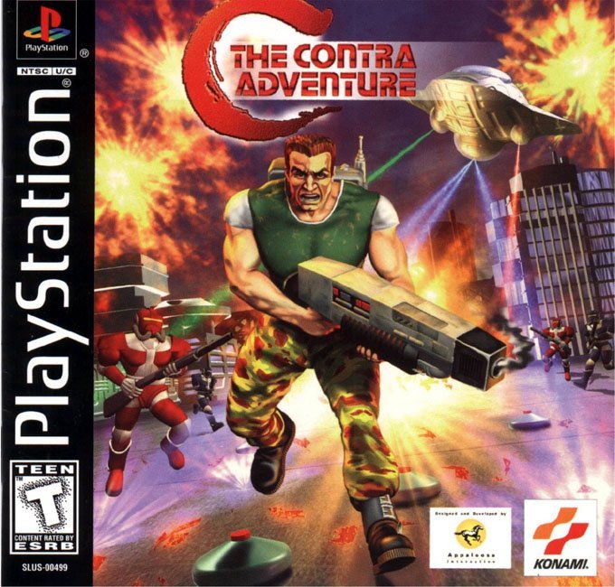 The coverart image of C: The Contra Adventure