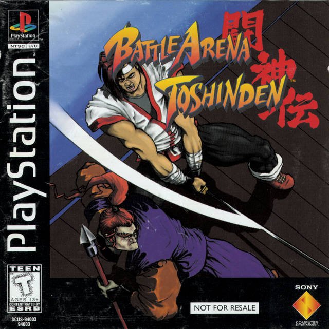 The coverart image of Battle Arena Toshinden
