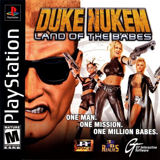 The coverart image of Duke Nukem: Land of the Babes