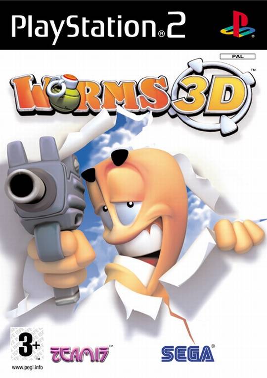The coverart image of Worms 3D