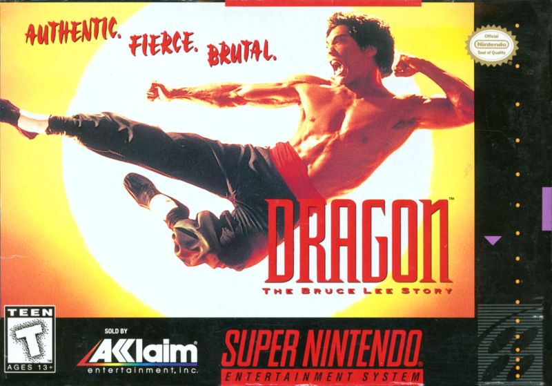 The coverart image of Dragon: The Bruce Lee Story 