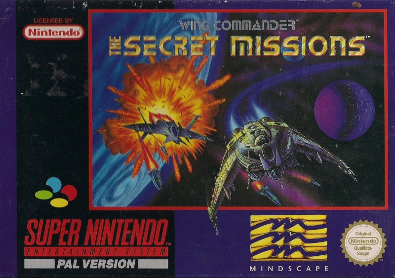 The coverart image of Wing Commander - The Secret Missions