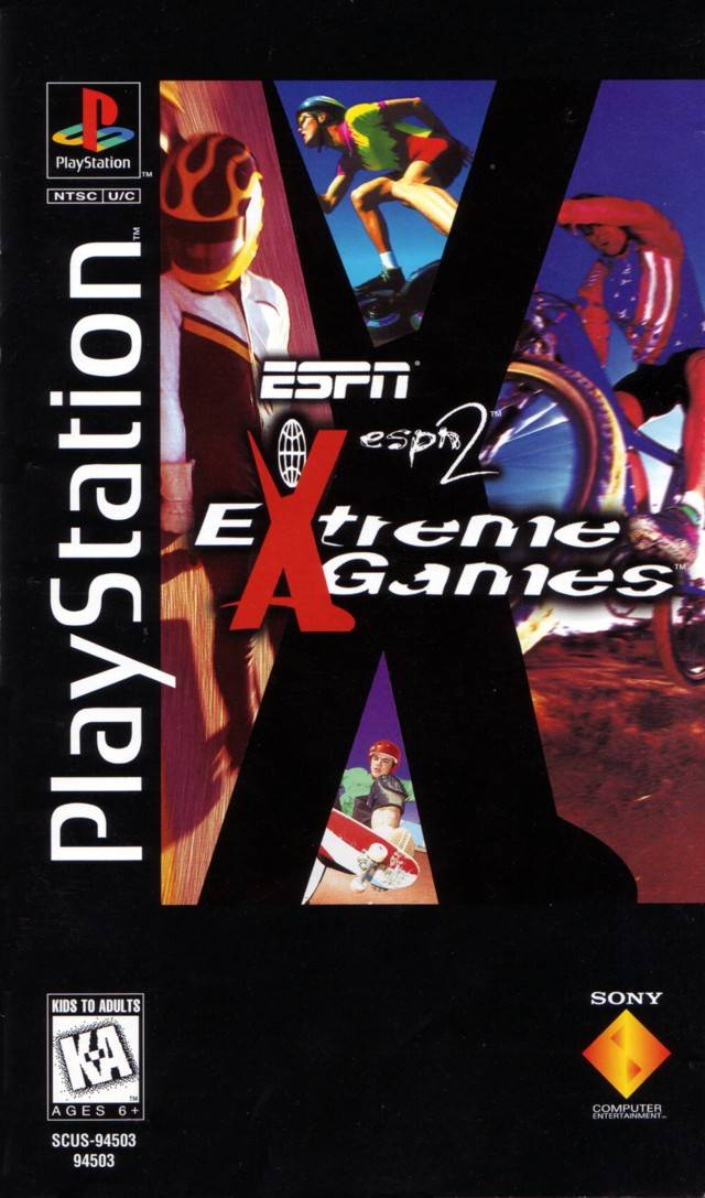 The coverart image of ESPN Extreme Games