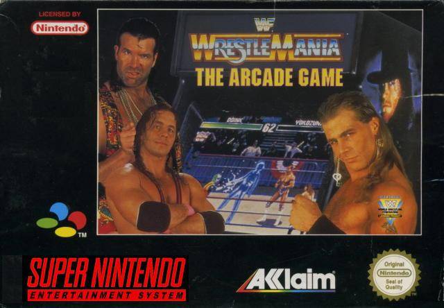 The coverart image of WWF WrestleMania