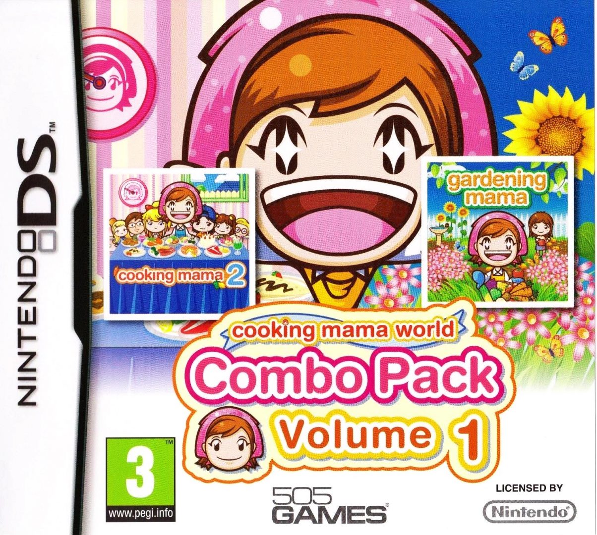 The coverart image of Cooking Mama World: Combo Pack Volume 1