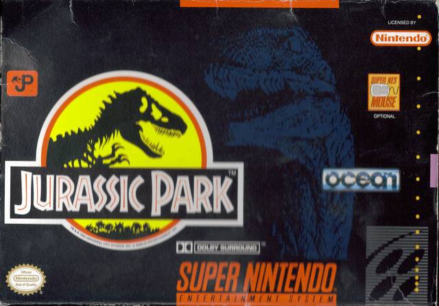 The coverart image of Jurassic Park 