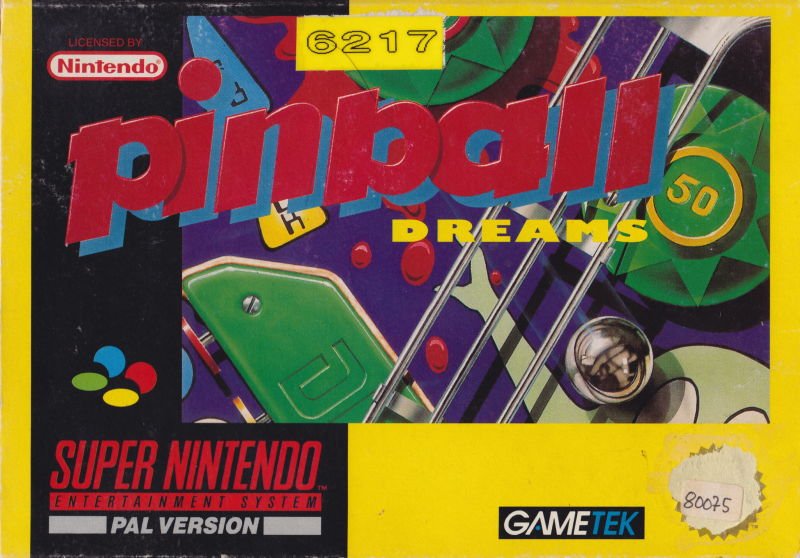 The coverart image of Pinball Dreams 
