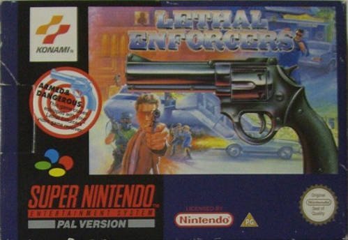 The coverart image of Lethal Enforcers 