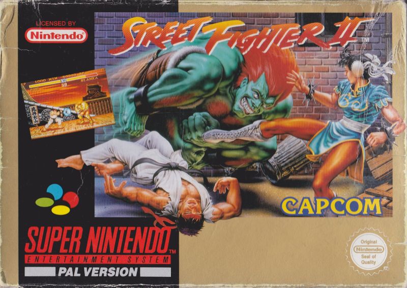 The coverart image of Street Fighter II - The World Warrior