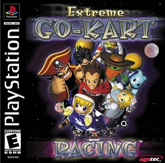 The coverart image of Extreme Go-Kart Racing