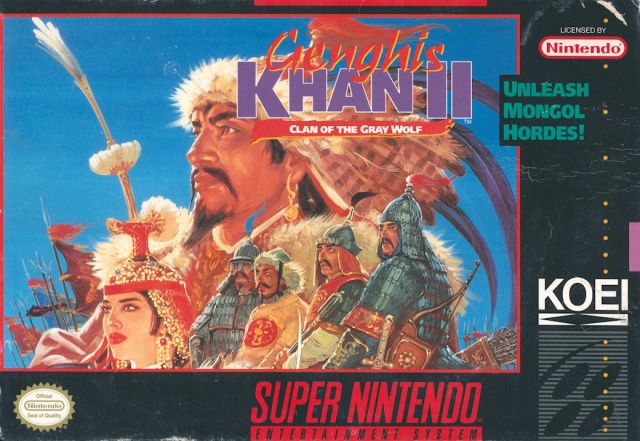 The coverart image of Genghis Khan II - Clan of the Gray Wolf 
