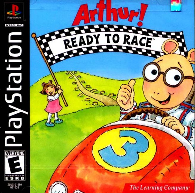 The coverart image of Arthur! Ready to Race
