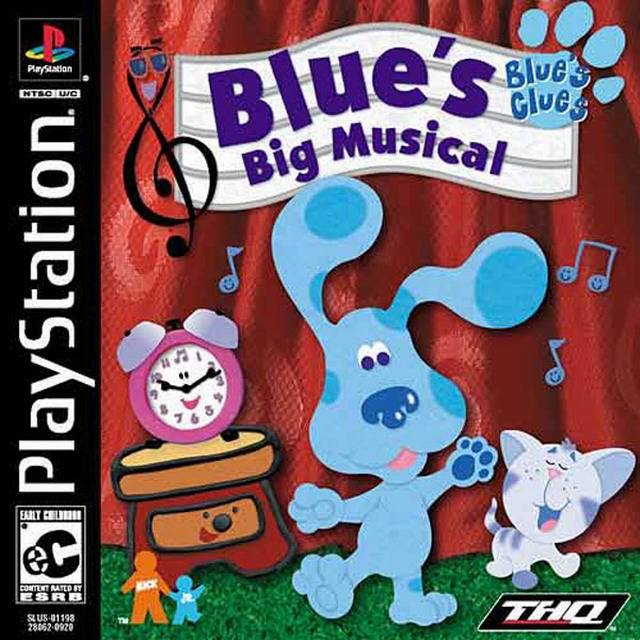 The coverart image of Blue's Clues: Blue's Big Musical
