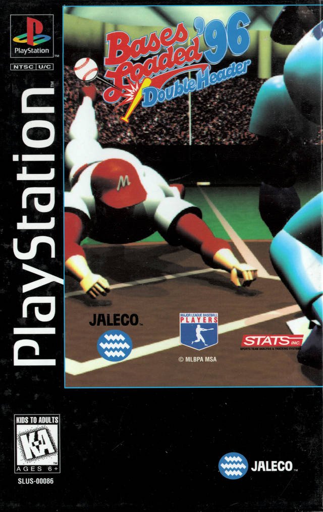 The coverart image of Bases Loaded '96: Double Header