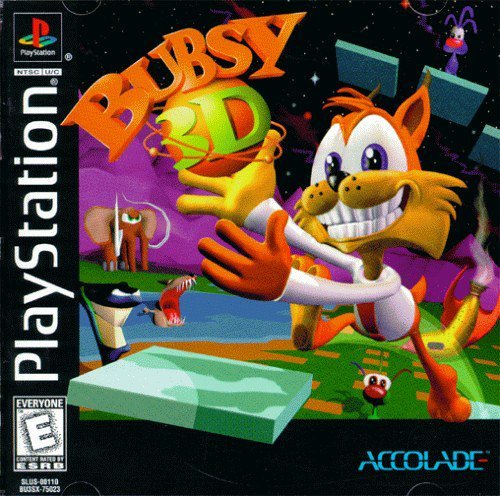 The coverart image of Bubsy 3D