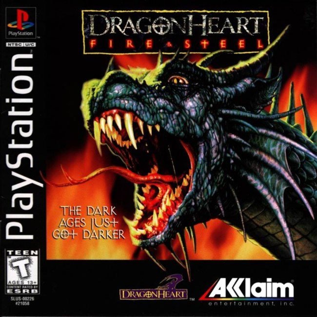 The coverart image of Dragonheart: Fire & Steel