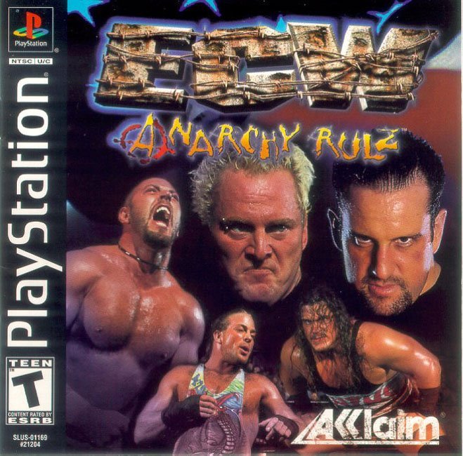 The coverart image of ECW Anarchy Rulz