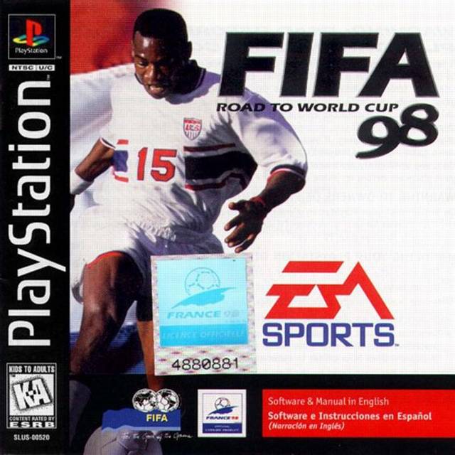 The coverart image of FIFA: Road to World Cup '98