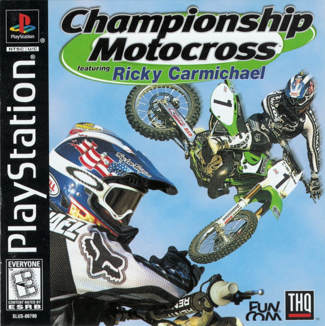 The coverart image of Championship Motocross: featuring Ricky Carmichael
