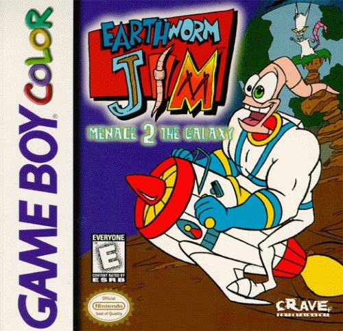 The coverart image of Earthworm Jim: Menace 2 the Galaxy