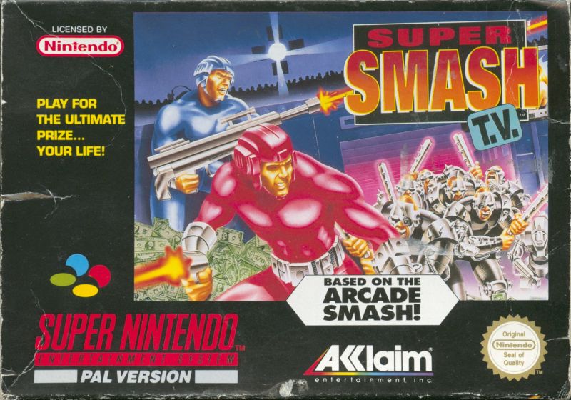 The coverart image of Super Smash T.V.