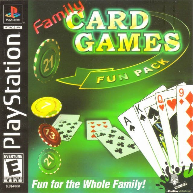 The coverart image of Family Card Games Fun Pack