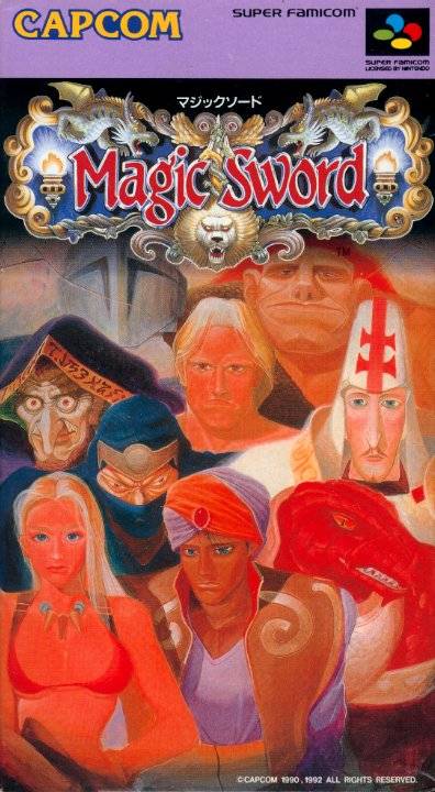 The coverart image of Magic Sword 
