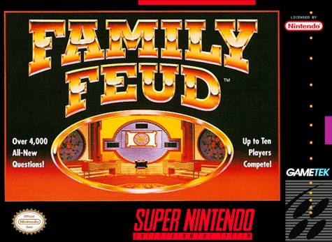 The coverart image of Family Feud 