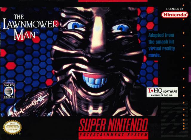 The coverart image of The Lawnmower Man