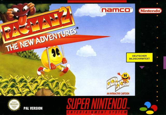 The coverart image of Pac-Man 2: The New Adventures 