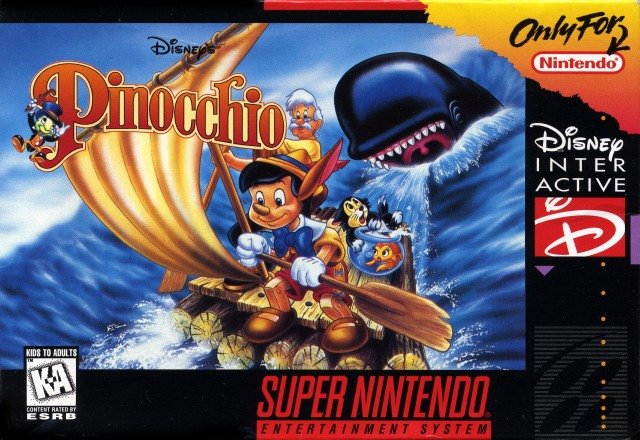 The coverart image of Pinocchio 