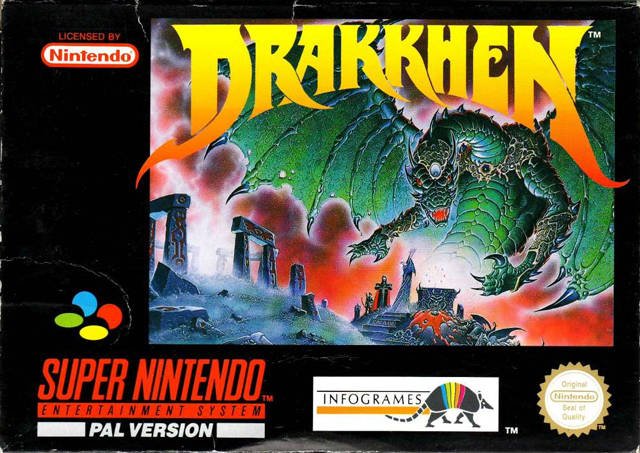 The coverart image of Drakkhen