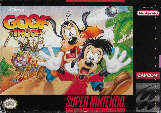 The coverart image of Goof Troop 
