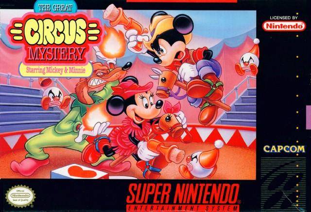 The coverart image of The Great Circus Mystery Starring Mickey & Minnie
