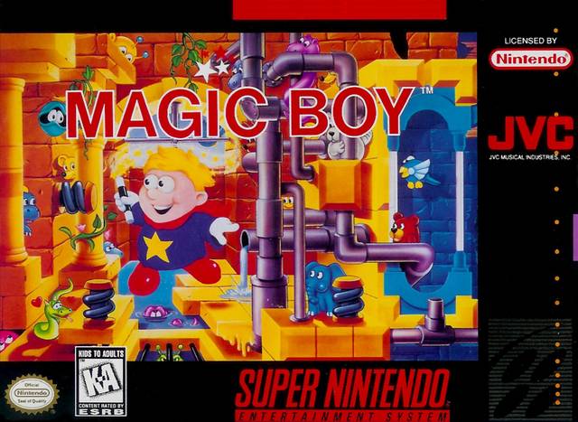 The coverart image of Magic Boy 