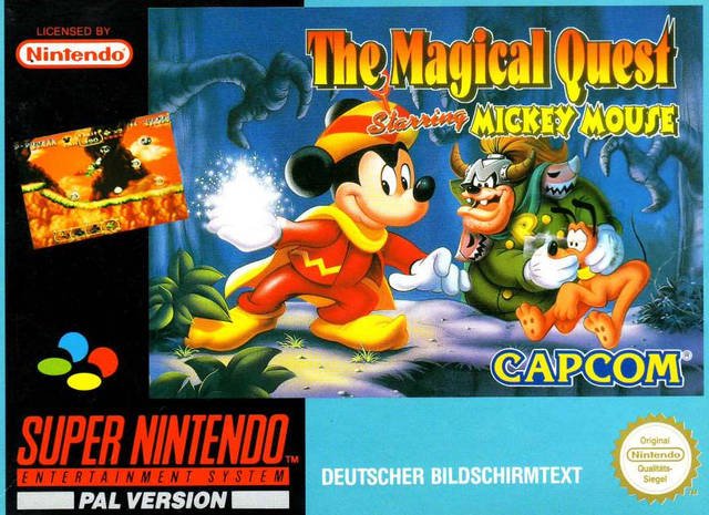The coverart image of The Magical Quest Starring Mickey Mouse
