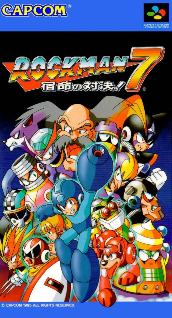 The coverart image of RockMan 7