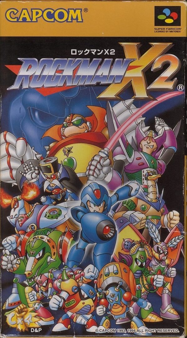 The coverart image of Rockman X2 