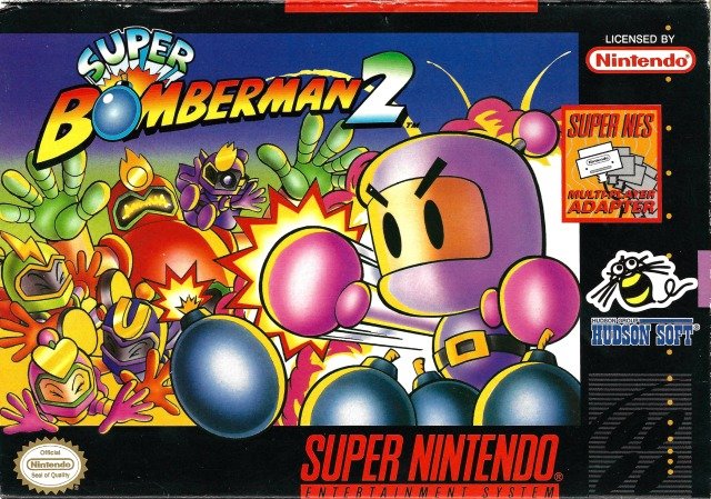 The coverart image of Super Bomberman 2