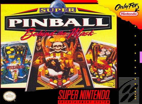 The coverart image of Super Pinball - Behind the Mask