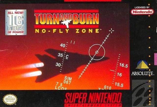 The coverart image of Turn and Burn - No-Fly Zone